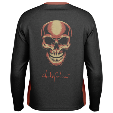 Chokefish™ Long Sleeve Every Day All Weather Skulls Shirt Men's-005